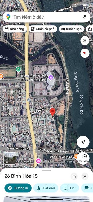 bán 328m2 đất mặt tiền đường bình hoà 15, phường khuê trung - tặng kèm dãy trọ 25 triệu/ tháng