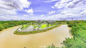 Biệt thự Gladia Khang Điền Q2 giáp sông, giá từ 25-60 tỷ, Sổ hồng riêng. Nhận nhà 10/2025