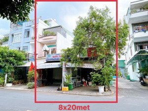 giảm 1 tỷ - bán gấp 2mt trần quang cơ, phường phú thạnh, quận tân phú. dt: 8x20m
