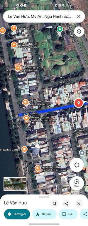 bán đất tại lê văn hưu, mỹ an, ngũ hành sơn, đà nẵng