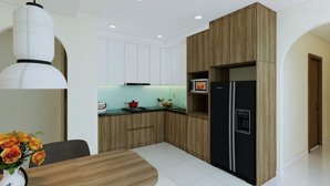 cho thuê cc eco xuân 3pn 2wc có bếp rèm 5.5tr/ tháng. full 8tr. lh 