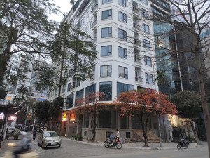 cho thuê nhà phố khu hoàng cầu làm khách sạn, căn hộ dịch vụ dt 120m2* 5 tầng, mặt tiền chính 12m