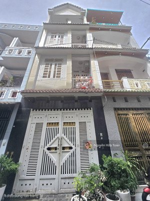 6,6t nhà 4 tầng khu cao tầng nở hậu ngang 4,1m phạm văn chiêu, phường 14 gò vấp