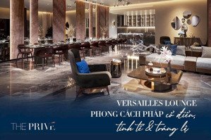5 phong cách fine dining lounge mà cư dân the prive được sử dụng miễn phí