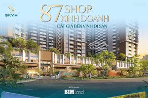 shophouse khối đế - skym hạ long - cơ hội sinh lời cao