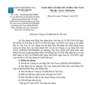 Căn hộ ven sông biên hòa Đồng nai