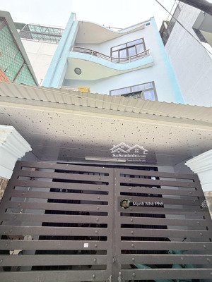 bán nhà 4 tầng trường chinh p.14 tân bình hẻm xe hơi 59m²(4.8m x13m) 7,5 tỷ tl