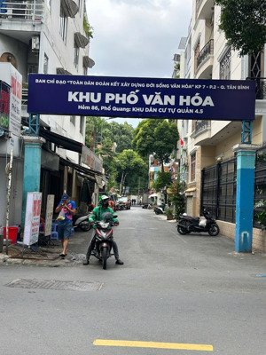 bán nhà 15.8 tỷ hẻm 86 đường phổ quang phường 2 - tân bình