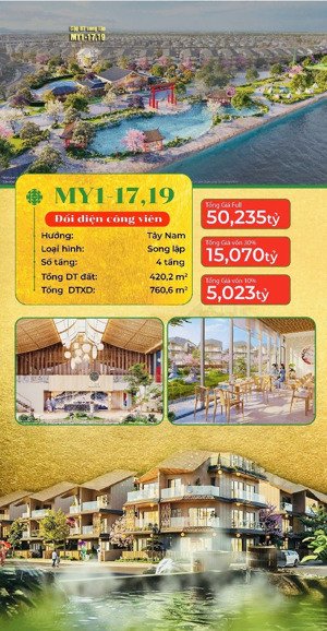 chính chủ đi nc ngoài cần bán nhanh 2 căn bt song lập tổng dt lên tới 420,2m2 mà chỉ 119tr/m2