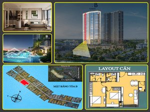 hàng hiếm! 2pn tầng cao, view sông không chênh, lãi ngay khi nhận nhà