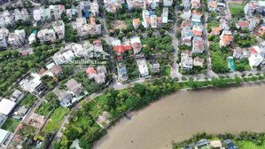 siêu khan hiếm khuôn góc biệt thự view sông kdc văn minh sông giồng giá 72 tỷ gần 300 m2