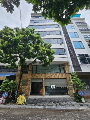cho thuê tòa nhà 10 tầng phố dương khuê - cầu giấy - dt 117m2, mặt tiền 9.6m - 155tr/tháng