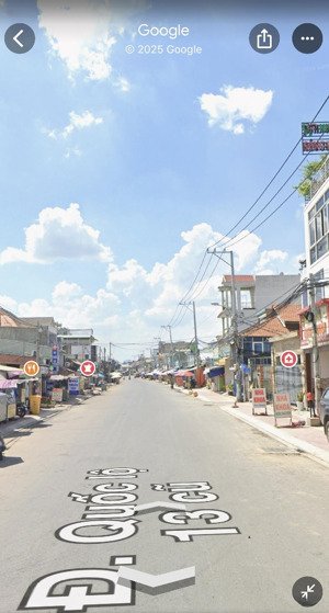 hiếm, mặt tiền quốc lộ 13 cũ, 55,5m2 đường 16m vỉa hè 4m, sầm uất kinh doanh, dòng tiền tốt. 7tỷ