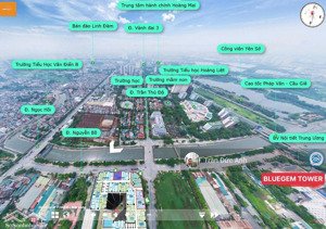 bán cc bluegem tower, nguyễn bặc, tứ hiệp, thanh trì, hà nội, 5,8 tỷ, 99m2, giá tốt