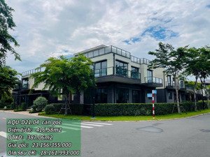 biệt thự góc 416m2 hướng nam khu compound the aqua2 waterpoint 18ty