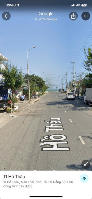 chào bán mặt tiền đường hồ thấu cách biển đúng 30m bề ngang 10m cực kỳ đẹp 