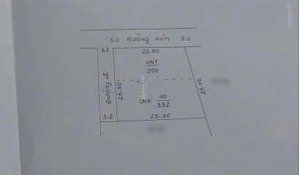 cần bán đất phân lô nghỉ dưỡng 532m2 200m2 tc lô góc tại xã xuân mai giá 4tỷ1