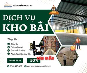 Kho bãi rộng rãi – Vận chuyển thuận lợi