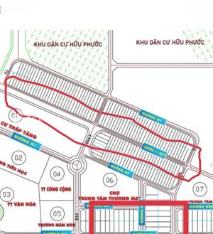 tái định cư sonadezi (đường 21m) vị trí vip. diện tích 100 m2 (5x20)m