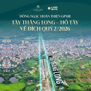 quỹ ngoại giao đặc biệt tại dự án jade lake residene, diện tích từ 102-160m2