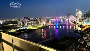 căn hộ 2pn nội thất hiện đại, siêu sang trọng, view sông và bitexco giá chỉ 24 triệu/th