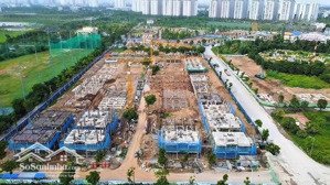 bán lô bt khu b2.2 bt10 thanh hà đường 20.5m đang xây thô