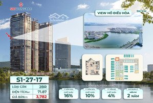 bán căn 2n tầng cao giá tốt tại sky m hạ long giá 2,x tỷ