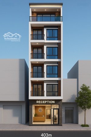 bán nhà phân lô thái hà - 105m x 7 tầng thang máy - ô tô tránh, vỉa hè - cách phố 50m - 52.x tỷ