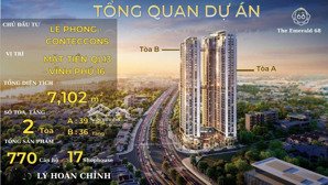căn hộ the emerald 68 chỉ 30% nhận nhà, 3 năm không trả gốc lãi