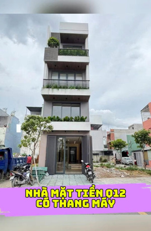nhà mặt tiền kinh doanh, 3 lầu có thang máy. full nội thất cao cấp