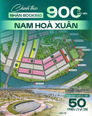 cđt sun group mở bán đất nền khu đô thị nam hoà xuân - khu đầm sen nam hoà xuân
