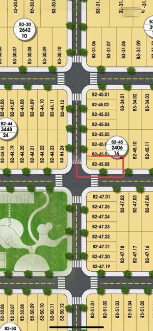 bán lô góc ngã tư kđt fpt city 106m, gần kênh sinh thái, giá chỉ 5.6 tỷ