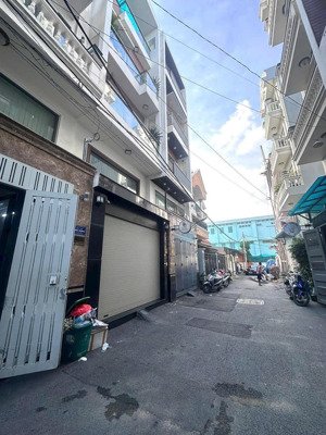 giảm sâu 500 triệu- bán nhà hẻm đồng bộ lê đức thọ - 5 tầng - nhà mới đẹp 4pn 5wc - xe hơi ngủ nhà