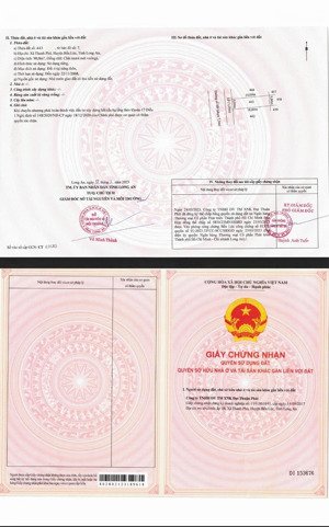 đất thổ cư, sổ sẵn 90m2 tại bến lức, long an, chính chủ bán