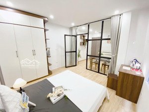 cho thuê căn hộ 1k1n 40m2 phố xuân thủy - cầu giấy full đồ ban công rộng chỉ 6tr6/tháng
