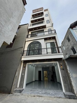 bán nhà 6 tầng full nội thất, ô tô đỗ cửa, 33.6m² cự khối long biên 8.5 tỷ
