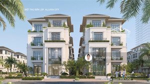 biệt thự đơn lập alluvia city trung bình 140 triệu/m2 s:300-450m2. htls 0%/24 tháng. lh 