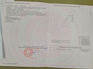 bán đất thổ cư ngay tđc ngọc hiệp nha trang, dt lớn giá tốt