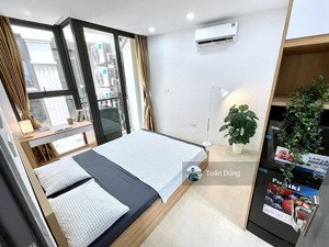 tòa chdv ô chợ dừa xây mới, 76m2, 17 phòng rộng, doanh thu 100 triệu/tháng, gần mặt phố, ngõ rộng