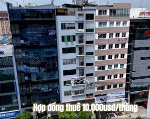 tòa nhà mt phổ quang, p.2, tân bình dt: 7x26m hầm + 8 tầng hđt: 180 triệu/th giá 54 tỷ