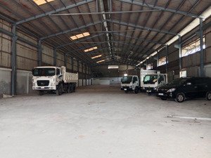 cho thuê kho xưởng 1.200 m2 giá 80 nghìn / m2 bao vat đường tỉnh lộ 10 bình tân tphcm