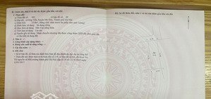 hộ khẩu hà nội cần bán dt: 53.8 m2 - mt = hậu , hướng chính bắc , ngõ rộng 4m oto đỗ cửa giá tốt!