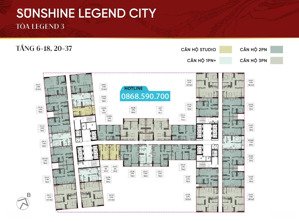 chung cư sunshine legend city, hưởng tiện ích vin ocean park, giá chỉ 40-50tr/m2.booking ngay!