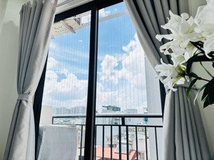 cho thuê ccmn mới - full nội thất - có ban công giặt phơi riêng từng phòng - cạnh đại sứ quán hàn