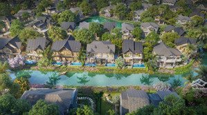 biệt thự song lập 200m² tại retreat island hồ bơi riêng hướng mặt nước