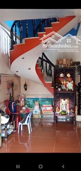 bán gấp nhà 3tâng nở hậu _mặt tiền hẻm xe hơi đường bùi minh trực phường 6 quận 8.