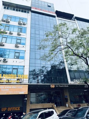 bán tòa nhà văn phòng 9 tầng x 140m2 phố trần thái tông, cầu giấy_giá 85 tỷ có thương lượng