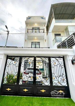 cho thuê nhà 1trệt 2lầu 4phòng ngủ full nội thất ngay chợ p.hiệp thành & đối diện trường việt anh