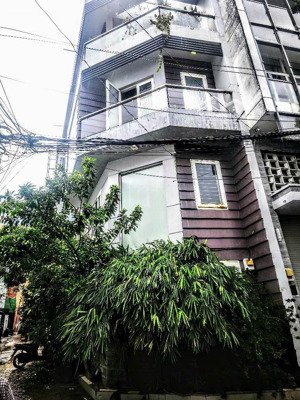 bán nhà tân sơn nhì, trung tâm tân phú - căn góc, 54m2, ngang 4m, 4 tầng, hẻm 5m thông - hơn 7tỷ