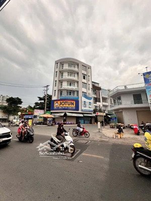 bán nhà góc 2 mặt tiền đường tân kỳ tân quý quận tân phú dt:6.5x15m hậu 9m nhà 6 lầu giá 25tỷ tl